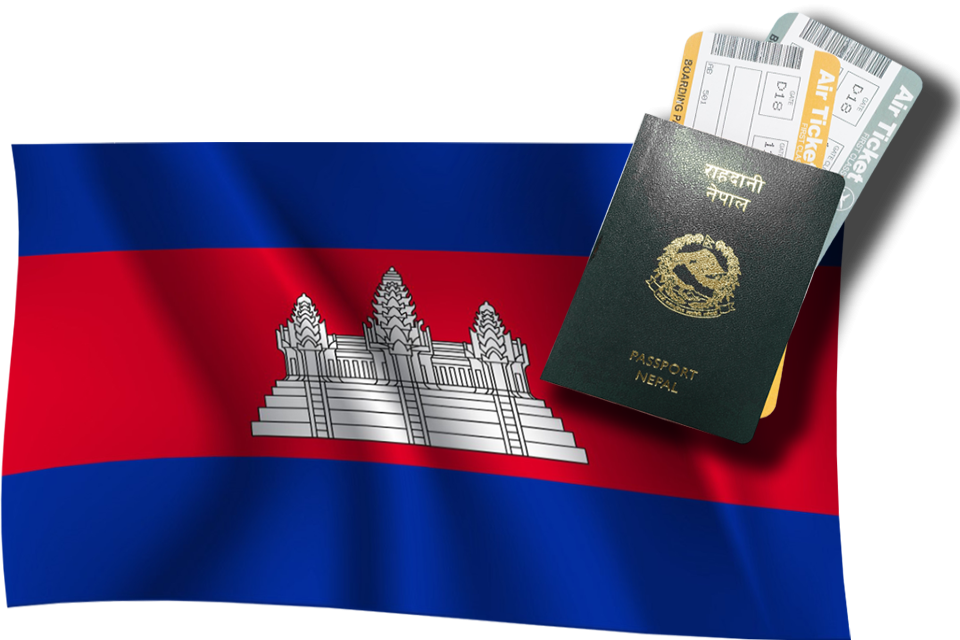 Cambodia Tourist Visa for Nepalese